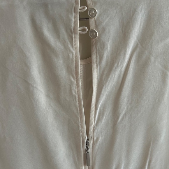 Rag & Bone Maris Charmeuse Silk Tee - Size 8 - Picture 7 of 10